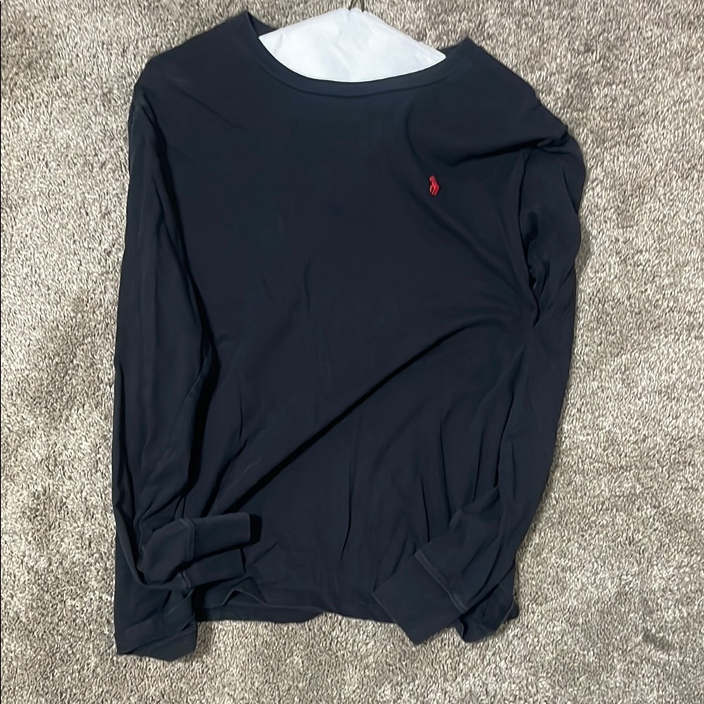 Polo by Ralph Lauren Black Long Sleeve Tee
